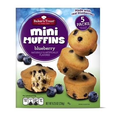 Baker's Treat Blueberry Mini Muffins