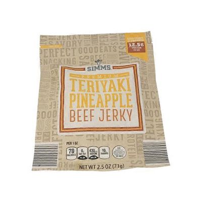 Simms Teriyaki Pineapple Beef Jerky