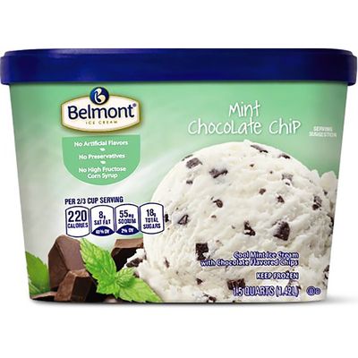 Belmont Mint Chocolate Chip Ice Cream