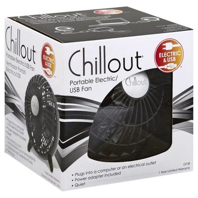 Chillout USB Fan, Portable Electric