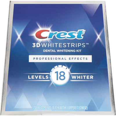 Crest 3D Whitestrips Professional Effects At-Home Teeth Whitening Kit