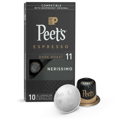 Peet S Coffee Espresso Capsules Nerissimo Intensity 11 Compatible With Nespresso Original Machines 0 19 Oz Instacart