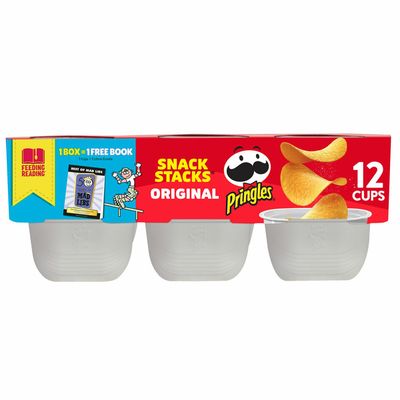 Pringles Potato Crisps Chips, Lunch Snacks, Office and Kids Snacks, Original