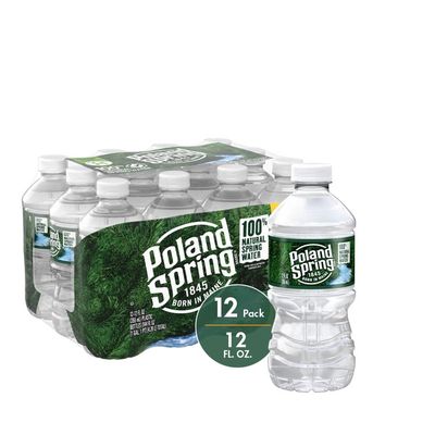 Poland Spring Go Size Natural Spring Water 12 Oz Instacart