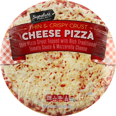Signature Select Pizza, Thin & Crispy Crust, Cheese