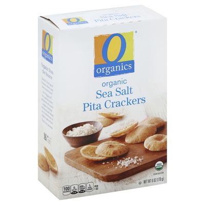O Organics Organic Sea Salt Pita Crackers