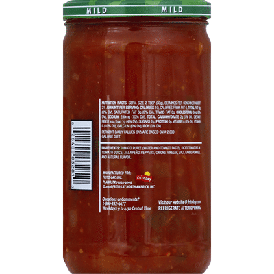 Tostitos Salsa, Chunky, Mild