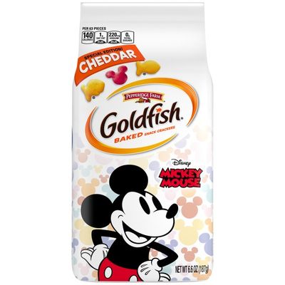 mickey mouse goldfish snacks