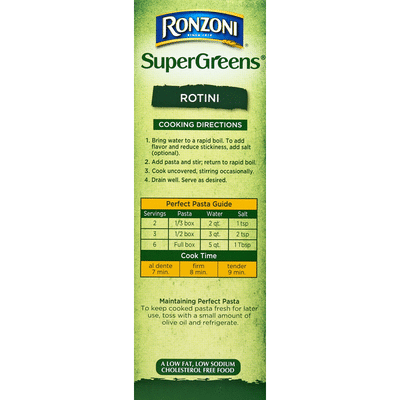 Ronzoni SuperGreens Rotini