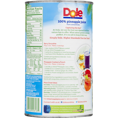 Dole 100% Pineapple Juice
