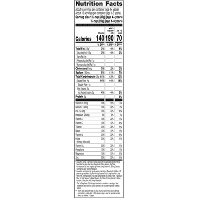 Cheerios Cereal with Whole Grain Oats, Gluten Free