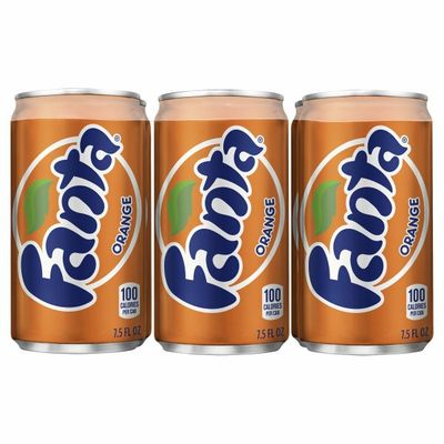 Fanta Orange Soda Fruit Flavored Soft Drink