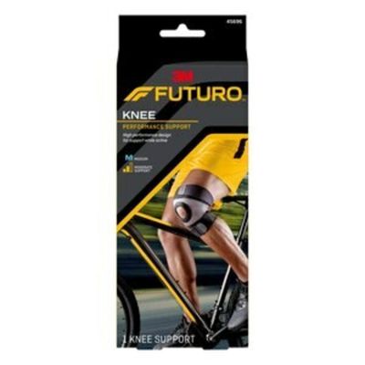 FUTURO Knee Support, Moisture Control, Moderate Support, Medium