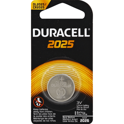 Duracell Battery, Lithium, 2025