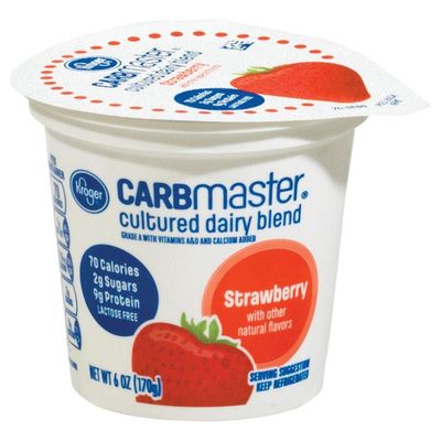 Kroger CARBmaster Strawberry Yogurt (6 Oz) - Instacart