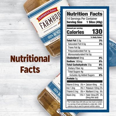 Pepperidge Farm® Farmhouse 100% Whole Wheat Bread
