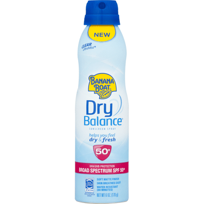 Banana Boat Dry Balance Sunscreen Spray