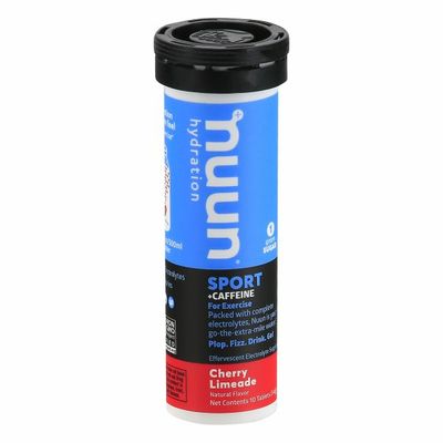 Nuun Sport + Caffeine, Tablets, Cherry Limeade