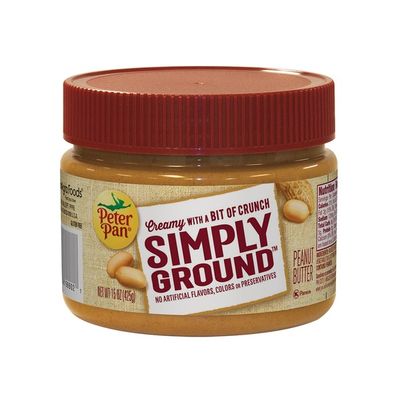 Peter Pan Simply Ground Peanut Butter 15 Oz Instacart