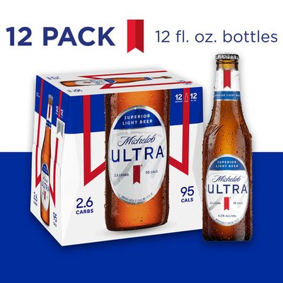 Michelob ULTRA Light Beer Bottles