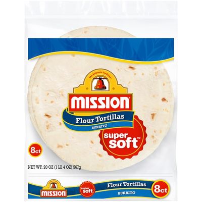 Mission Flour Burrito Tortillas, Large