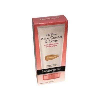Neutrogena® Oil Free Acne Correct & Cover Pink Grapefruit Moisturizer