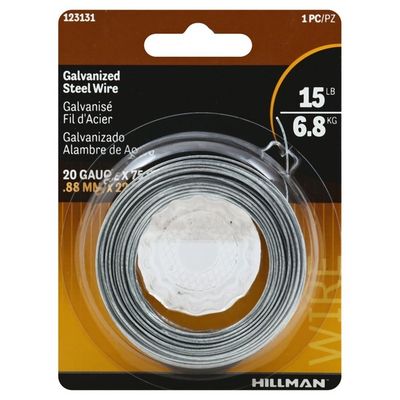 Hillman Group Steel Wire, Galvanized