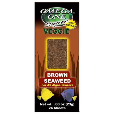 Omega One Super Veggie 100% Natural Brown Seaweed for All Algae Grazers