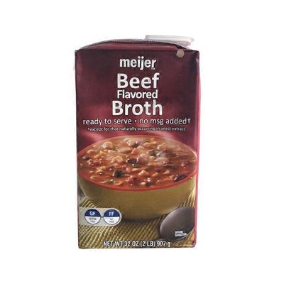 Meijer Beef Flavored Broth