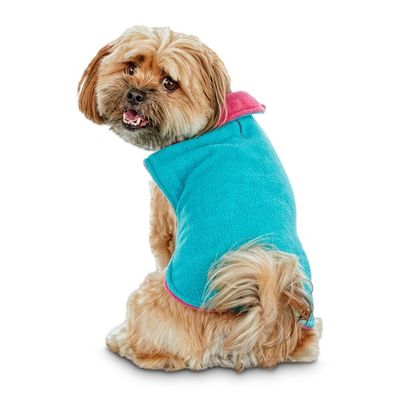 Good2 Go Extra Extra Large & Extra Extra Extra Large Pink & Teal Cozy Coat for Pets
