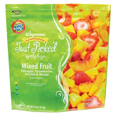 Wegmans Food You Feel Good About Just Picked and Quickly Frozen Mixed Fruit, FAMILY PACK