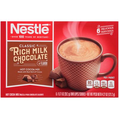 Nestle Hot Cocoa NESTLE Rich Milk Chocolate Hot Cocoa Mix