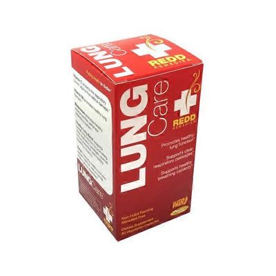 Redd Remedies Lung Care Dietary Supplement Vegetarian Capsules