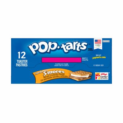 Kellogg's Pop-Tarts Toaster Pastries, Breakfast Foods, Baked in the USA, Frosted S'mores
