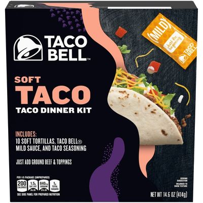 Taco Bell Soft Tortillas Taco Dinner Kit
