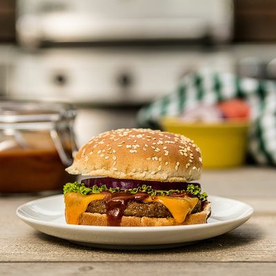 Morning Star Farms Veggie Burgers, Plant Based Protein, Frozen Meal, Grillers Original