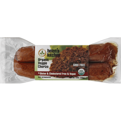 Helen's Kitchen Chorizo, Organic Veggie