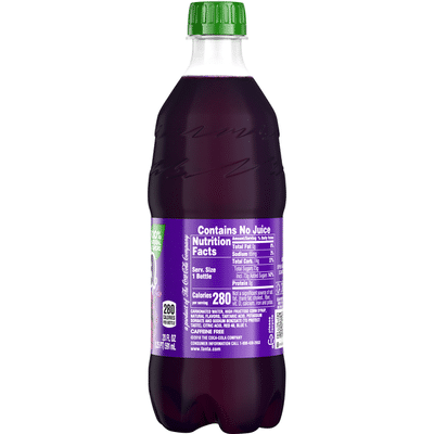 Fanta Grape Soda Fruit Flavored Soft Drink