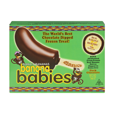 Diana's Bananas Banana Babies, Dark Chocolate