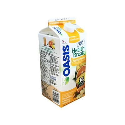 Oasis Pineapple, Banana & Orange Health Break Juice With Fibre