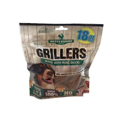 Betsy Farms Duck Grillers Dog Treats For All Size Dogs