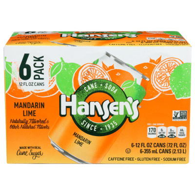Hansen's Mandarin Lime Can