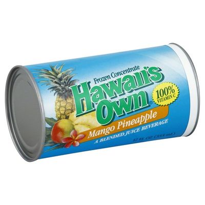 Hawaiis Own Frozen Concentrate, Mango Pineapple