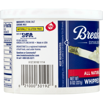Breakstone's Salted Whipped Butter