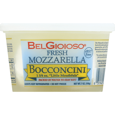 BelGioioso Fresh Mozzarella Cheese, Bocconcini, Cup