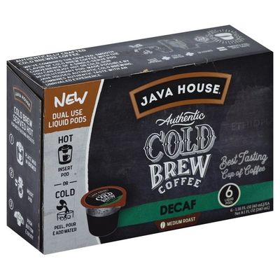 coffee each roast medium decaf pods java ethiopia liquid