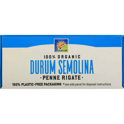bionaturae Penne Rigate, Durum Semolina, 100% Organic