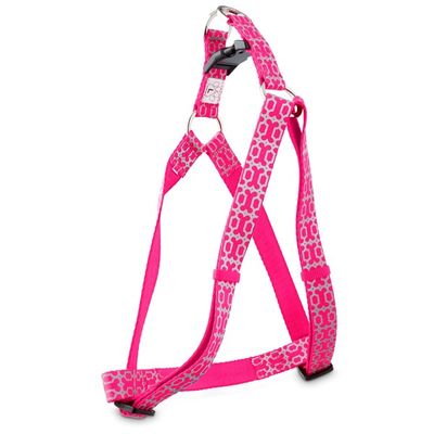 Good2 Go Pink Reflective Bone Dog Comfort Harness Large/X Large