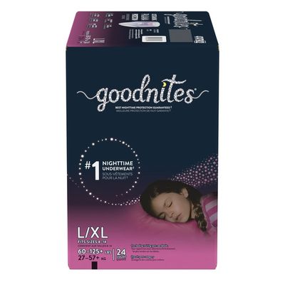 GoodNites Bedwetting Underwear for Girls