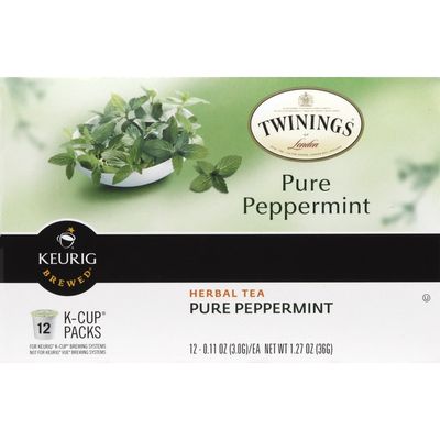 Twinings of London Pure Peppermint Herbal Tea